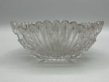 Vintage American Brilliant-Style Pressed Glass Bowl