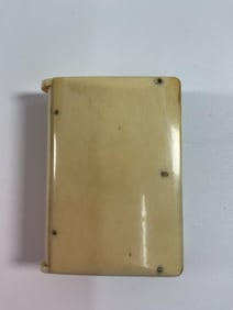 Antique Vesta Case (Match Safe Env. 20) - Bone