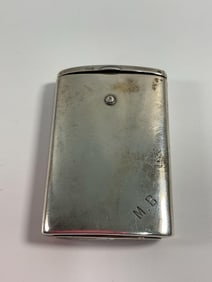 Antique L&P Ltd Stirling Silver Birmingham Vesta Case M.B (Match Safe Env 25)