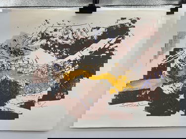 VAT 69 by Yigal Tumarkin (Israel, 1933-2015) Lithograph