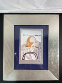 "El Banquero" by Salvador Dali (Spain, 1904-1989) Silkscreen