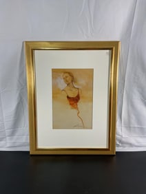 "Crystal" by Richard Mcdonald (American, b.1946) Lithograph