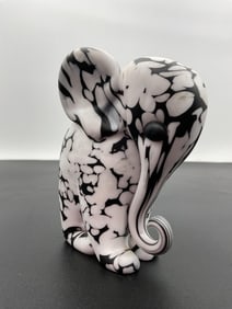 Art Glass Elephant Figurine - Box 2