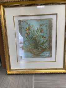 Edna Hibel (American, 1917-2014) Lithograph