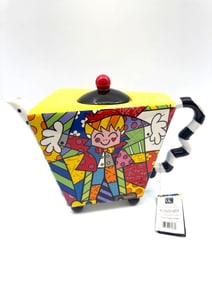 Romero Britto “The Magician?? Ceramic Teapot