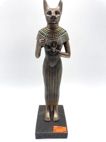 Bastet Egyptian Cat Goddess Statue