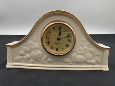 Lenox Porcelain Mantel Clock
