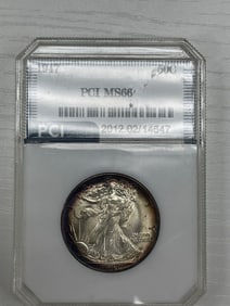 1947 Walking Liberty Half Dollar – PCI MS66