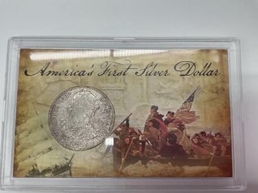 America's First Silver Dollar Spanish 8 Reales