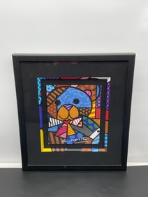 Romero Britto “Bear Hug" Pop Art