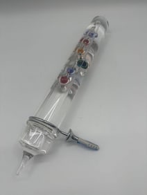 Galileo Thermometers with Blown Glass Temperature Spheres