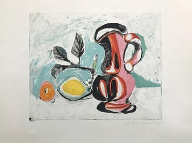 Marina Picasso 'Nature Morte Au Pichet Rose'