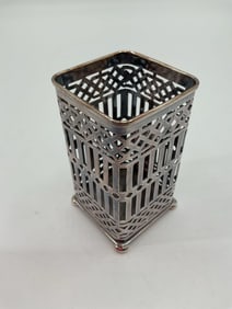 Apollo E.P.N.S. Bernard Rice & Sons Pierced Silverplated Holder