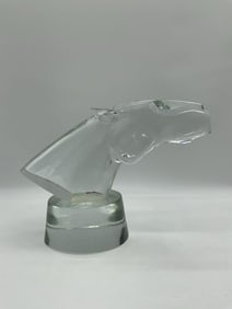 Loredano Rosin Murano Glass Horse Head - Signed