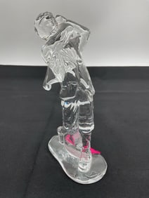 Waterford Crystal Baseball Player Figurine
