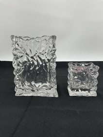 Rosenthal Studio-Linie German Crystal Vases – Pair