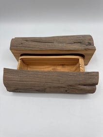 Carved Wooden Box by David T.