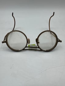Antique Wire-Rimmed Eyeglasses