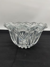 J.G. Durand Calliope Crystal Centerpiece Bow