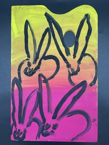 Hunt Slonem Style Painting