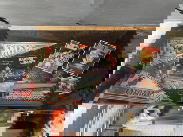 University of Miami Hurricanes Commemorative Collage Table