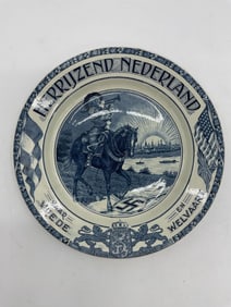 WW2 Dutch Porcelain Plate