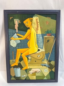 Ramon Calzadilla (Cuban) Oil on Canvas