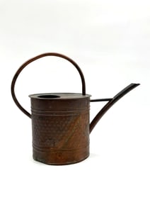 Vintage Copper Watering Can Copper