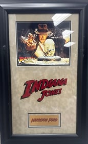Harrison Ford Signed Indiana Jones Raiders of the Lost Ark Photo