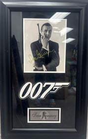 Sean Connery Signed James Bond 007 Photo