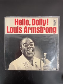 "Hello, Dolly!" Autographed Louis Armstrong Vinyl Record