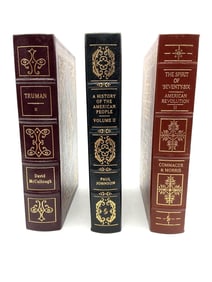 Leather-Bound Collector's Editions of Historical American Literature