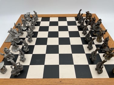 Walt Disney Fantasia Limited Edition Chess Set