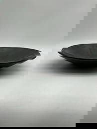 Original Maria Poveka Martinez Blackware Bowl with Avanyu Motif c. 1925
