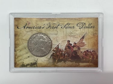 America's First Silver Dollar 1783 Spanish 8 Reales