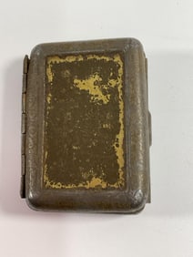 Antique sterling silver vesta case (match safe) 58