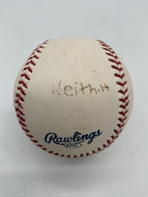 Rawlings Autographed Baseball – "Keith"