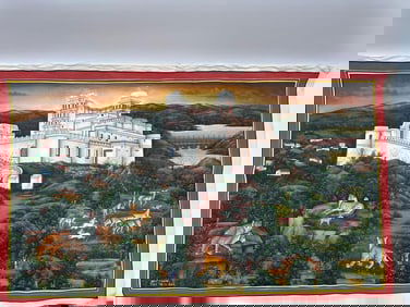 Indian Hand-Painted Textile by - Mohan, 2012