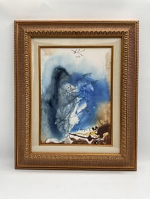 "Creatio Animalum Terrae et Maris" by Salvador Dali (Spain, 1904-1989) Lithograph