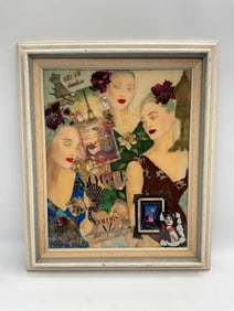 Truly Timeless by Ivonne (Panama, 1954) Mixed Media Eco Friendly Art