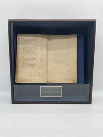 Antique Accounting Ledger of John Henry Leitner (1847-1867)