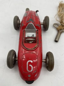 German Made Schuco Micro Racer 1077 Porsche Wind-Up Toy Car