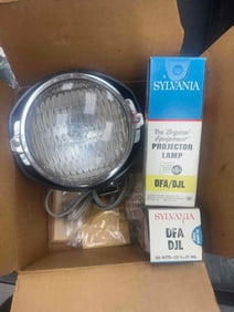 GE Projector Lamp with Sylvania DFA/DJL Bulbs in Box