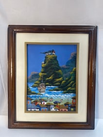 Oil on Canvas By Losama (Ecuador)