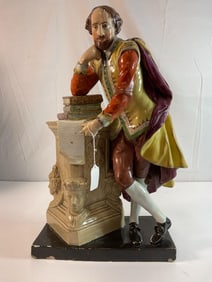 Staffordshire Pearlware William Shakespeare Figurine