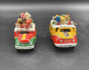 Colombian Chiva Miniatures – La Chiqui & Rico Medellin