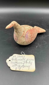 Box 9 - 16C Hellenistic Terracotta Dove Figurine Southern Italy