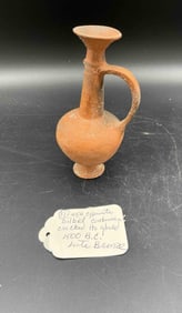 Box 9 - 51 Cypriote Bilbil Jug with Repair Late Bronze Age