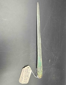 Box 9 - 42 Bronze Age Dagger Blade with Mounting Rivets