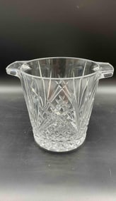 Tall Lead Crystal Ice Bucket